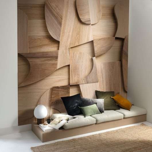 Papier peint en relief